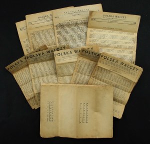 Conspiratorial Press - Polska Walczy, 10 issues 1942r (997)