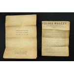 Prasa konspiracyjna - Polska Walczy, 10 numerów 1942r (997)