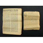 Prasa konspiracyjna - różne tytuły, 6 numerów 1941/42 r (998)