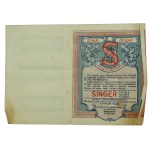 Singer, podręcznik maszyny do szycia w języku polskim, 1928r (885)