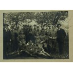 Opoczno, oddział milicji miejskiej wraz z burmistrzem, 1916 r. (874)