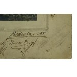 Opoczno, oddział milicji miejskiej wraz z burmistrzem, 1916 r. (874)