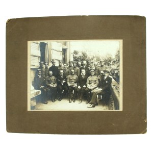 Opoczno, fotografia, milicja i oficerowie Polskiej Siły Zbrojnej (875)