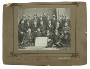 Lviv, photograph, Practical Course for Employees of Credit Stow. 1913 (879)