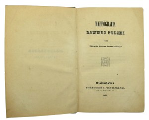 Edward baron Rastawiecki - Mappografia Dawnej Polski. Warsaw 1846(805)
