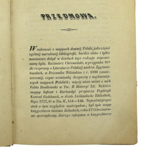 Edward baron Rastawiecki - Mappografia Dawnej Polski. Warsaw 1846(805)