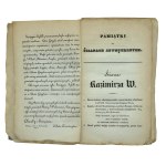 Poczet Pamiątek Zachowanych w Domu Gotyckim w Puławach, W-wa 1828 (806)