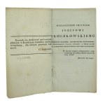 Spitznagel, Alexander - Rzecz o urzędzie sądowym pocz. XIX w. (814)