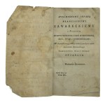Gawarecki, W. H. - Rozprawa o Prawie Własney Czyli Konieczney Obrony. W-wa 1815 (815)