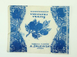 Candy paper, Second Republic. A. Zmijewski Sugar Factory, Rivne (846)