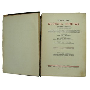 Wyrobek E., Nowoczesna kuchnia domowa. Warszawa 1939 (850)