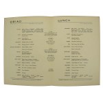 Zestaw sześciu menu z MS Batory (851)