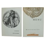 Zestaw sześciu menu z MS Batory (851)