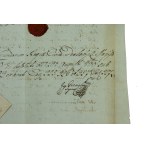 Drohobycz, dokument 19 sierpnia 1800, pieczęć herbowa (858)