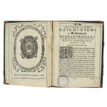 Roza przesadzona z ziemie do nieba, mowa X. Mikołaia Laurinowicza na pogrzebie Marcina z Wybranowa Wybranowskiego, 1638 (861)