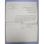 II RP, zestaw dyplomów do polskich odznaczeń, 2 szt. (418)