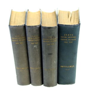 Outline of the Military History of Polish Regiments 1918 - 1920, Volumes I-IV (890)