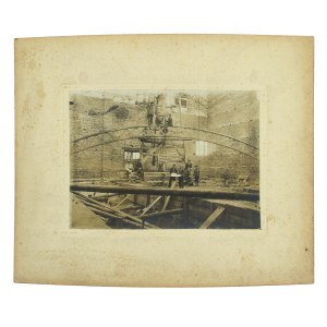 Toruń - Fotografia - budowa Monopolu Spirytusowego, Toruń. II RP (939)