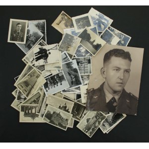 Zestaw 83 fotografii po żołnierzu niemieckim z okresu II wojny światowej (957)
