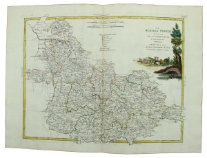 Map of Silesia from 1779. 