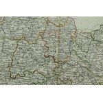 Mapa Śląska z 1779 roku. La Slesia Infer.e divisa ne suoi Principati. Di nuova Projezione (988)