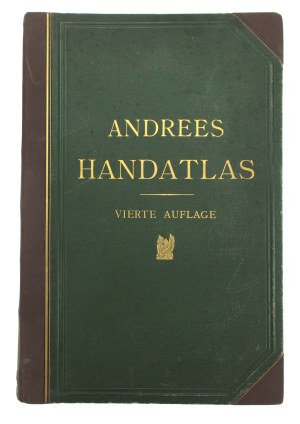 Andrees Allgemeiner Hand Atlas. 126 Haupt und 139 Nebenkarten. Bielefeld und Leipzig 1901 (822) publ.