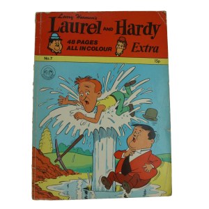 Komiks Laurel and Hardy, 1972r, druk w Polsce (833)