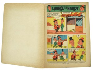 Laurel and Hardy comic strip, 1972, print in Poland (833)