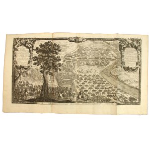 Miedzioryt 1729 r., Samuel von Pufendorf, Bitwa pod Warszawą, pierwszy dzień 18 (28) lipca 1656r(555)