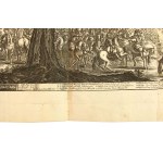 Miedzioryt 1729 r., Samuel von Pufendorf, Bitwa pod Warszawą, pierwszy dzień 18 (28) lipca 1656r(555)