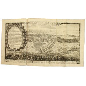 Miedzioryt 1729r, Samuel von Pufendorf, Bitwa pod Warszawą, drugi dzień 19 lipca 1656r (556)