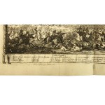 Miedzioryt 1729r, Samuel von Pufendorf, Bitwa pod Warszawą, drugi dzień 19 lipca 1656r (556)