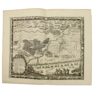 Miedzioryt 1729r, Samuel von Pufendorf, Ujście Noteci, sytuacja przed bitwą, 1655r (557)