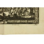Miedzioryt 1729r, Samuel von Pufendorf, Cracovia... Plan oblężenia Krakowa, 1655r (558)