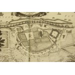 Miedzioryt 1696r, Samuel von Pufendorf, Plan umocnień Warszawy podczas zajęcia przez Szwedów 30 VIII 1655r (559)