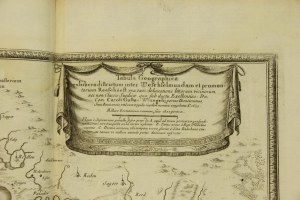Copperplate 1696, Samuel von Pufendorf, Plan of the Baltic coast, 1655 (562)