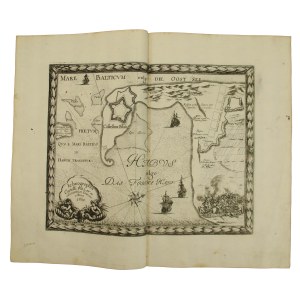 Miedzioryt 1696r, Samuel von Pufendorf, Plan twierdzy Pilawy nad Zalewem Wiślanym 1656r (563)