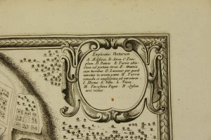 Copperplate 1696r, Samuel von Pufendorf, Tenczek Castle 1655 (564)