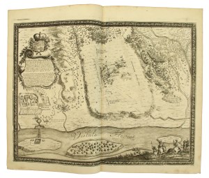 Copperplate 1696, Samuel von Pufendorf, Plan of the Battle of Tczew, 1657 (567)