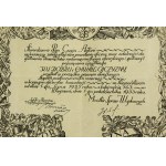 II RP, patent oficerski dla podporucznika z Korpusu Kawalerii, 1933 (585)