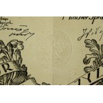 II RP, patent oficerski dla podporucznika z Korpusu Kawalerii, 1933 (585)