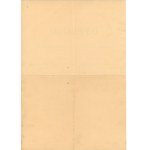 Dyplom do medalu za długoletnią służbę, Lwów 1939 r. (582)