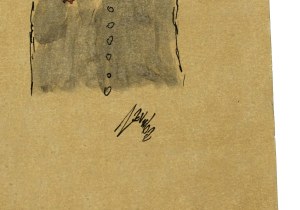 Jerzy Zaruba (1891-1971), Satirical drawing (362)