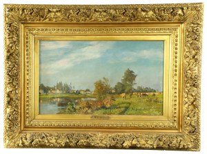 Fritz WUCHERER (1873-1948), Rural Landscape, 1895 (506)