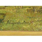 Fritz WUCHERER (1873-1948), Wiejski pejzaż, 1895 (506)