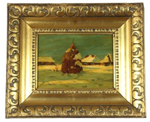 Pejzaż, wieś nad Bugiem, 1928 (507)
