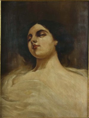 UNKNOWN SIGNATURE, Portrait of a Woman, 1921 (508)