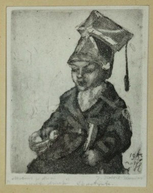 Jadwiga HABRIK-WIŚNIEWSKA (1887-1964), Boy with a Saber 1959 (614)