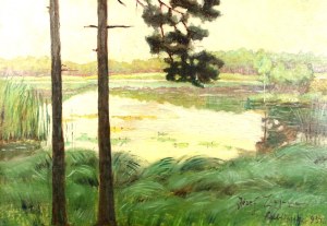 Jozef ZAJĄC (1890-1874), Lubliniec, ponds, 1934 (513)