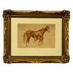 Franciszek ZAJCHOWSKI (1860-1923), Horses, 1907 (518)